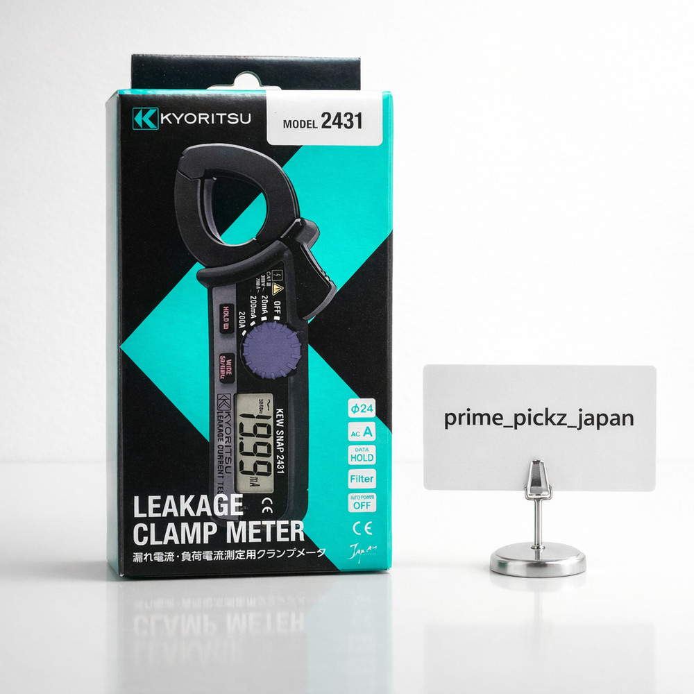 KYORITSU 2431 Clamp Meter AC Leakage Current & Load Current Tester New