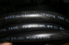 HYDRAULIC HOSE ASS”Y ( 1/2″ #8 7500 PSI X 10 FT LONG WITH 3/8″ MALE NPT ENDS )