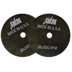 Shark 12704 3 X 1/16 X 3/8 Cut-Off Wheels / Case of 10