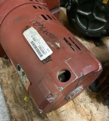 Ex-cell-o CONE DRIVE GEAR REDUCER CSMU30-2 100:1 1hp Reliance Motor 1680rpm 230v