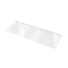 SSWBasics Tempered Glass Shelf – 14″W x 36″L x 3/16″ – Set of 2