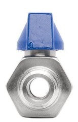 1/4″ NPT SS316 Stainless Steel PN63 Mini Ball Valve FxM Female to Male Sanitary