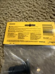 DEWALT DW8966 Punch & Die Kit, for use with the DW896 Nibbler