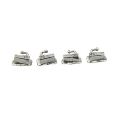 50 Sets Dental Orthodontic Buccal Tube 1st Molar Roth 022 Bondable Mesh Base