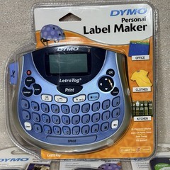 NIB Dymo LetraTag Label Maker LT-100T Printer 9 NIB Cartridges 5 Partial Bundle