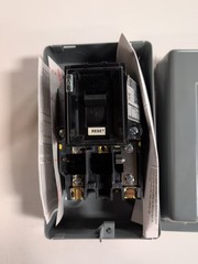 Square D 2510TBG1 AC Manual Starter 1HP 115V 2HP 230V 2 Pole 1 Phase NEMA 1