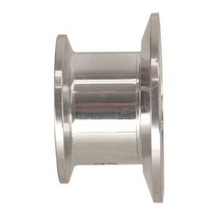HFS(R) Tri Clamp 1.5″ to 2″ Flat Concentric Reducer Sanitary Fittings SS304