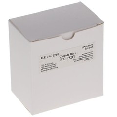 House Brand Dentistry FG #7803 12-Blade Bullet Trimming Finishing Burs 100/Pk