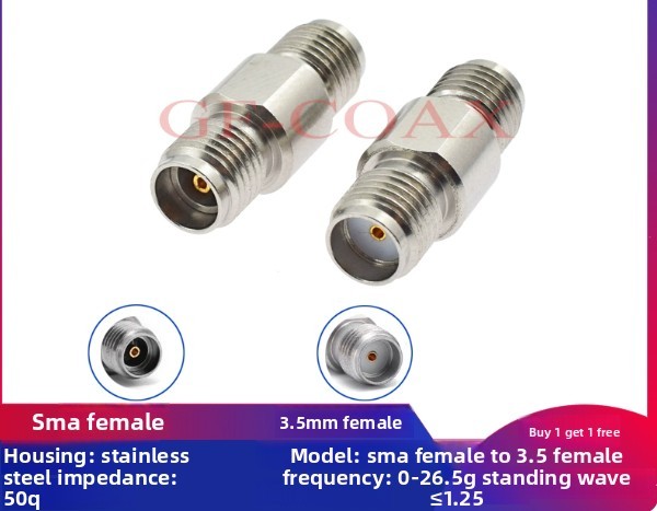 SMA-3.5mm Adapter (JJ/KK/JK/KJ), DC – 26.5GHz Microwave Connector Adapter