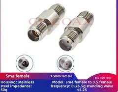 SMA-3.5mm Adapter (JJ/KK/JK/KJ), DC – 26.5GHz Microwave Connector Adapter
