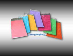 100pcs -7.5×10.5 -Combo~Pnk|Blu|Yelw|Prpl|Rasbry|Grn|Red Flat Poly Mailer Bags