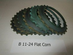 Used Lustran Corn Plates for Flat Seeds used in John Deere 71 planters