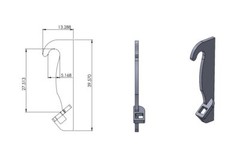 Blank Quick Attach for Cat Fusion Loader mounts