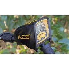 Garrett ACE 400 Metal Detector, Pro Pointer II Pinpointer, Coil, and Accessories