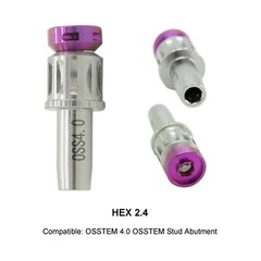 Implant Multi-Unit Locator Abutment Driver For Hiossen OSSTEM Stud Port Abutment