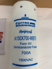 Mersen-Ferraz A150X700-WBTI 700A 1500V Semiconductor Form 101 Hi-Voltage Fuse
