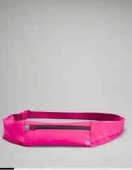 NWT large/ extra large Lululemon Fast and free Run Belt sonic pink