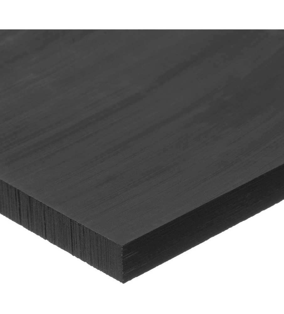 👑✨USA Sealing Black UHMW Polyethylene Plastic Bar, 1/4″ H, 1″ W, 48” L – New✨👑