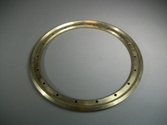 Machined Anodized Steel Ring w/18 Countersunk Mount Holes Steam Punk Ship Boat