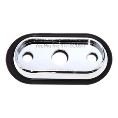 Tecniq S170 Chrome Base & Gasket for Surface-Mount Marker Lights