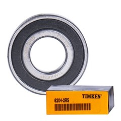 10PACK TIMKEN 6204-2RS 20X47X14MM Double Rubber Sealed Bearings 6204RS 6204RSH