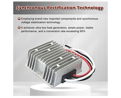 Power Converter Regulator DC 12V Step-Up to DC 48V 8A 384W Waterproof