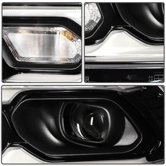 LED Projector Headlight Black Lens For Dodge Durango 2021-2024 Driver 68433779AF