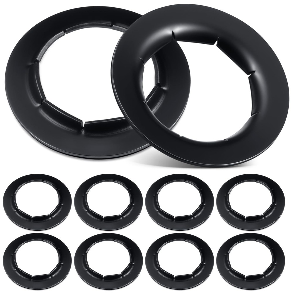Blulu 8 Pack Push On Dolly Wheel Lock Washers Fits 5/8 Dolly Axle Rods Spring…