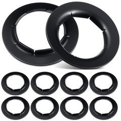 Blulu 8 Pack Push On Dolly Wheel Lock Washers Fits 5/8 Dolly Axle Rods Spring…