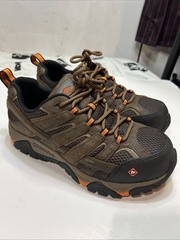 Men’s Moab Vertex Vent Composite Toe Work Shoes ‘Clay’ J11119 Size 11 W