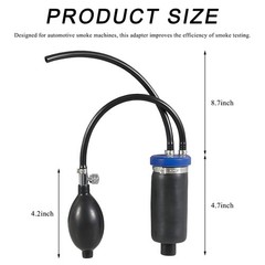 SHMZK Universal Easy Intake Adapter, Automotive Smoke Machine Bladder…