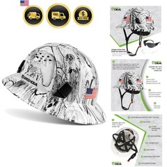 Full Brim Hard Hat Vented Construction Safety Helmet OSHA Approved Cascos De …