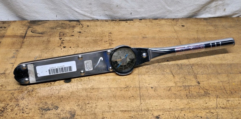 Proto 1/2″ DRIVE DIAL TORQUE WRENCH 175 ft.-lb. J6121A