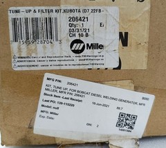 MILLER 206421 TUNE UP FILTER KIT KUBOTA D722 TRAILBLAZER BOBCAT WELDING NEW