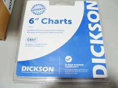 NEW Dickson KT6P1 6″ Temperature Chart Recorder 24 Hour 7 Days + R400 C657 P222