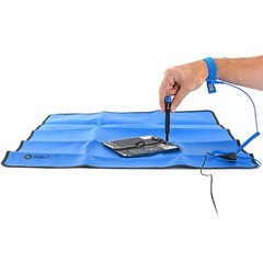 Portable AntiStatic Mat ESD Pad, Wrist Strap, Grounding Cord for Electronics…