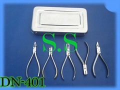 Orthodontic Instruments Set of 6 Pieces DN-401