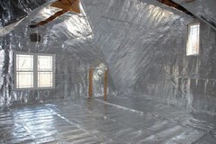 Radiant Barrier CLASSIC Foil Insulation 250 sq ft roll RESIDENTIAL Attic Grade