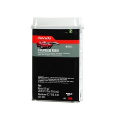 Bondo 402 Waterproof Fiberglass Resin 1 QT