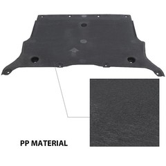 Front Under Engine Cover Splash Guard Tesla Model 3 2017-2023 1104312-00-B Black
