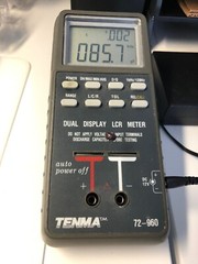 2 Cornell Dubilier(CDE) CD10 Mica Capacitor 82pF 500V 5% 3.6mm Lead Spacing