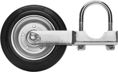 Galvanized Steel Gate Wheel – 500lbs Capacity, Easy Installation Support Wheel