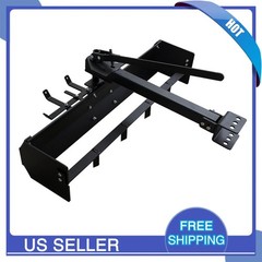 Heavy Duty Box Scraper Attachment 42″ Tow Behind Box Scraper for Lawn Tractors