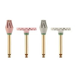 Dental Composite Polishing Wheel Kit Medium Fine gloss Diamond Burs CA 2.35mm