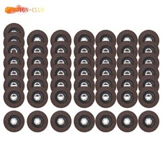 50Pcs Premium Zirconia Flap Disc Sanding Grinding 4-1/2″ X 7/8″ 40 Grit Grey