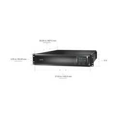 APC Smart-UPS XL 2000VA 120V LCD (SMX2000RMLV2UNC) with included SNMP (AP9631)