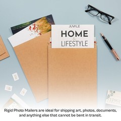 7″ x 9″ Rigid Photo Document Mailers Shipping Envelopes Kraft 200 Pieces