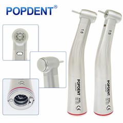 Dental 1:5 Increasing Contra Angle LED Handpiece NSK Style Fiber Optic Red Ring