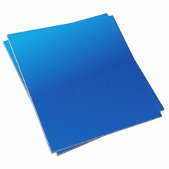 Thin Aluminum Sheet Metal Plates 6×6 Inch 24 Gauge Crafting 2 Pack