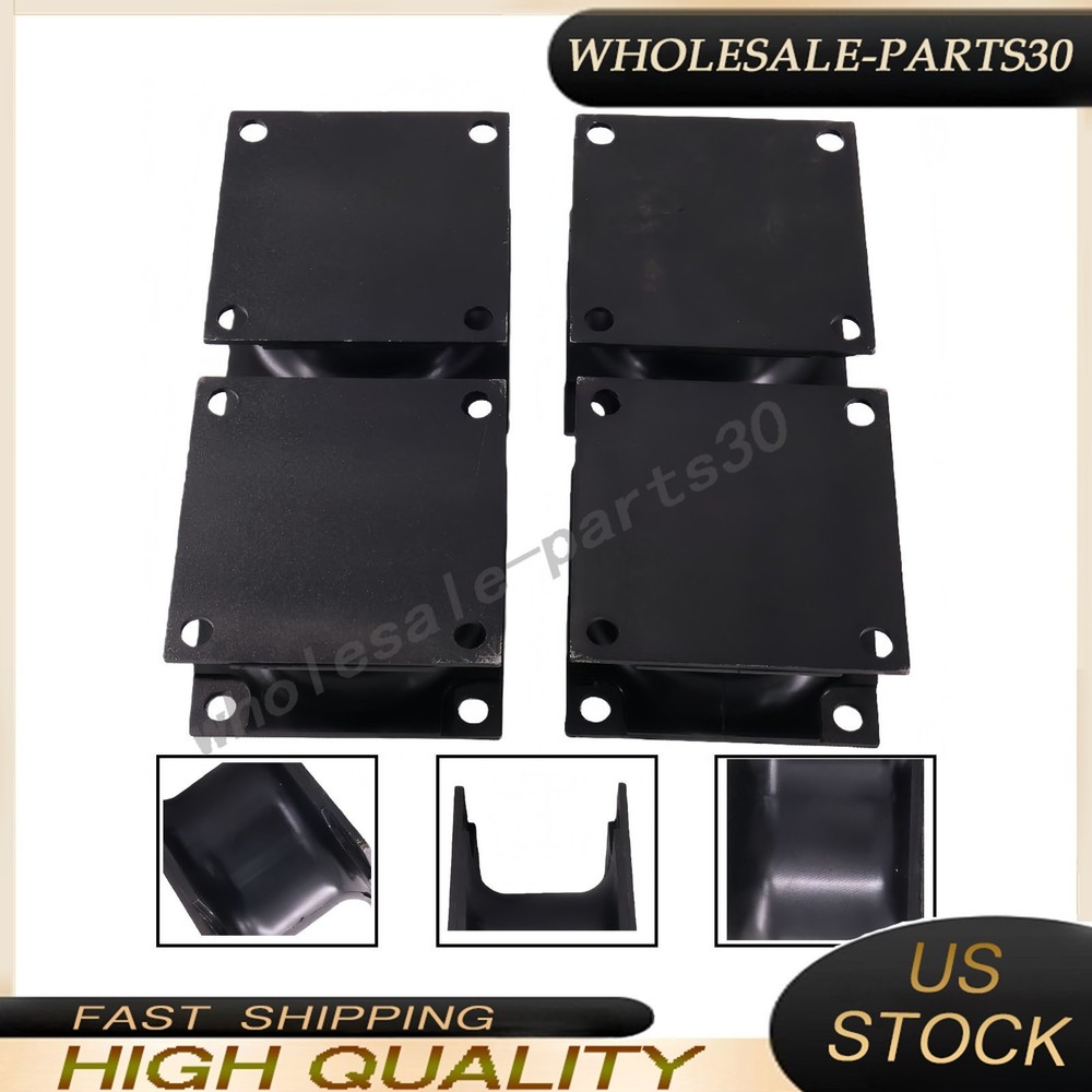 4X Fits Stanley Hydraulic Vibratory Plate Compactor Rubber Isolator Shock Mount